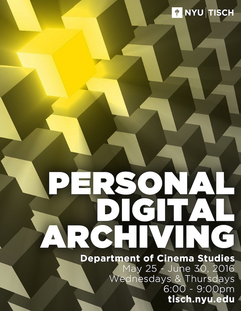 Personal Digital Archiving